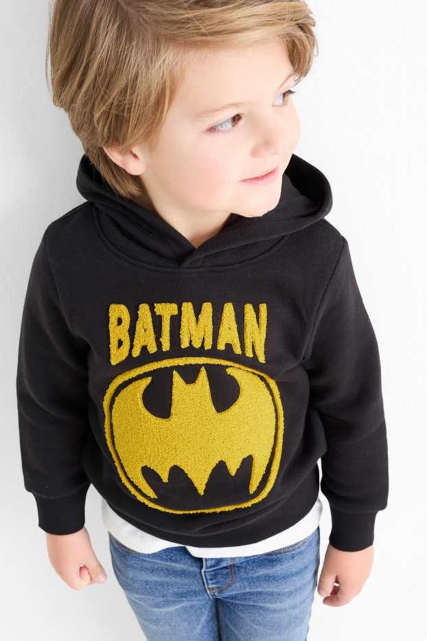 Kinderen: jongens - Batman - hoodie - zwart