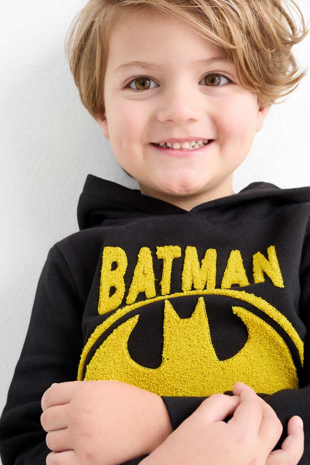 Kinderen: jongens - Batman - hoodie - zwart