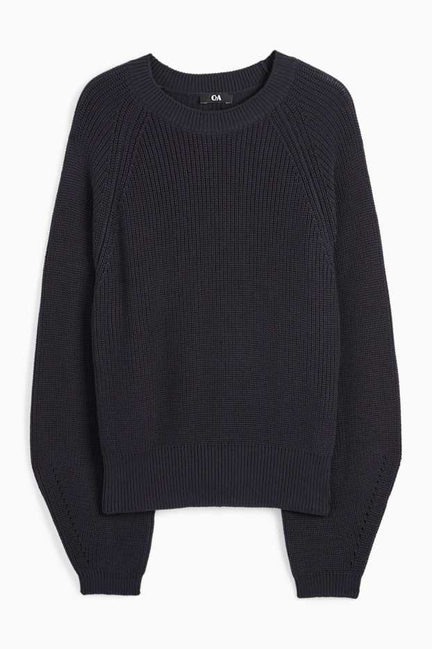 Damen - Pullover - dunkelblau