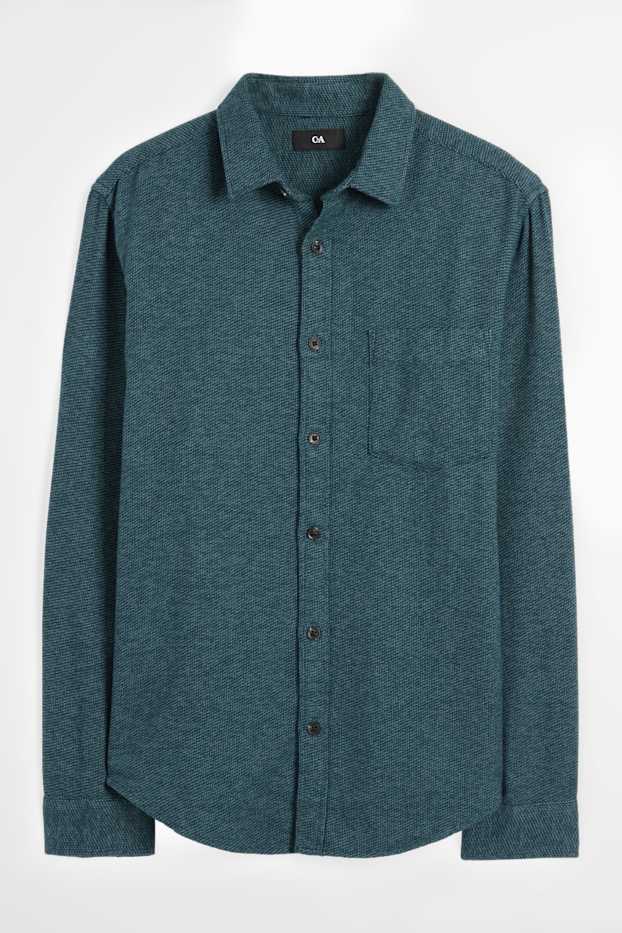 Herren - Hemd - Regular Fit - Kent - grün