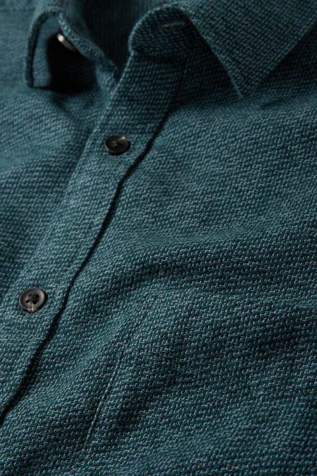 Herren - Hemd - Regular Fit - Kent - grün