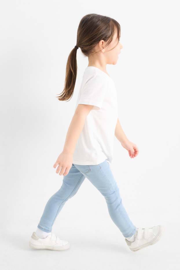 Children Girls - Multipack of 2 - jeggings - light blue