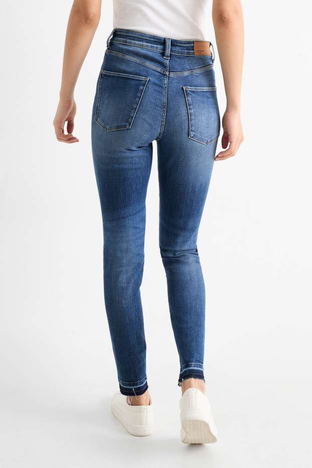 Damen - Skinny Jeans - High Waist - LYCRA® ADAPTIV Fiber - helljeansblau