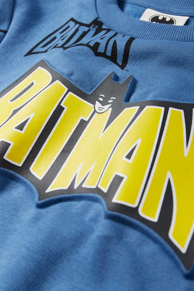 Enfants garçons - Batman - ensemble - sweat et pantalon de jogging - deux pièces - bleu