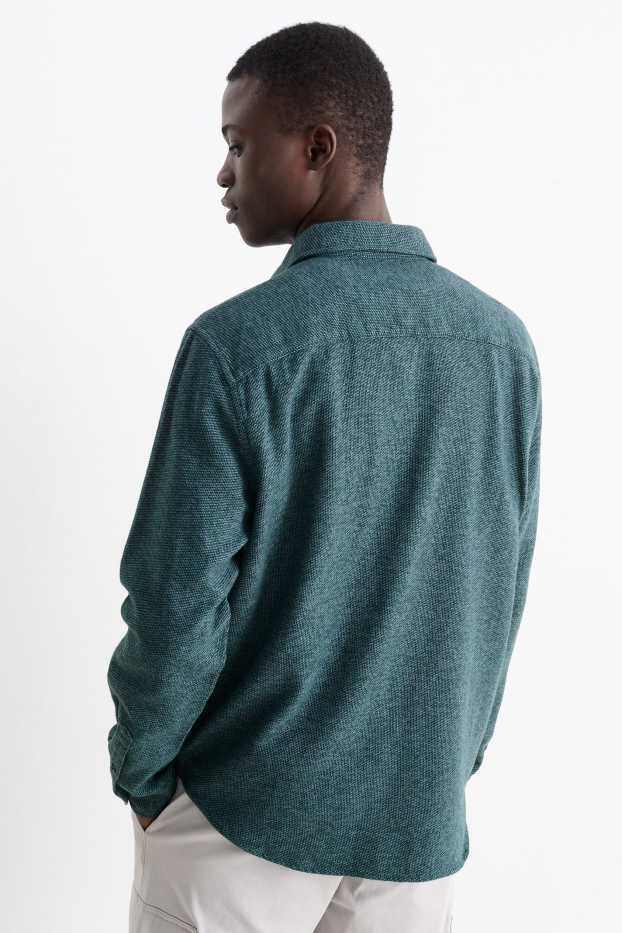 Herren - Hemd - Regular Fit - Kent - grün