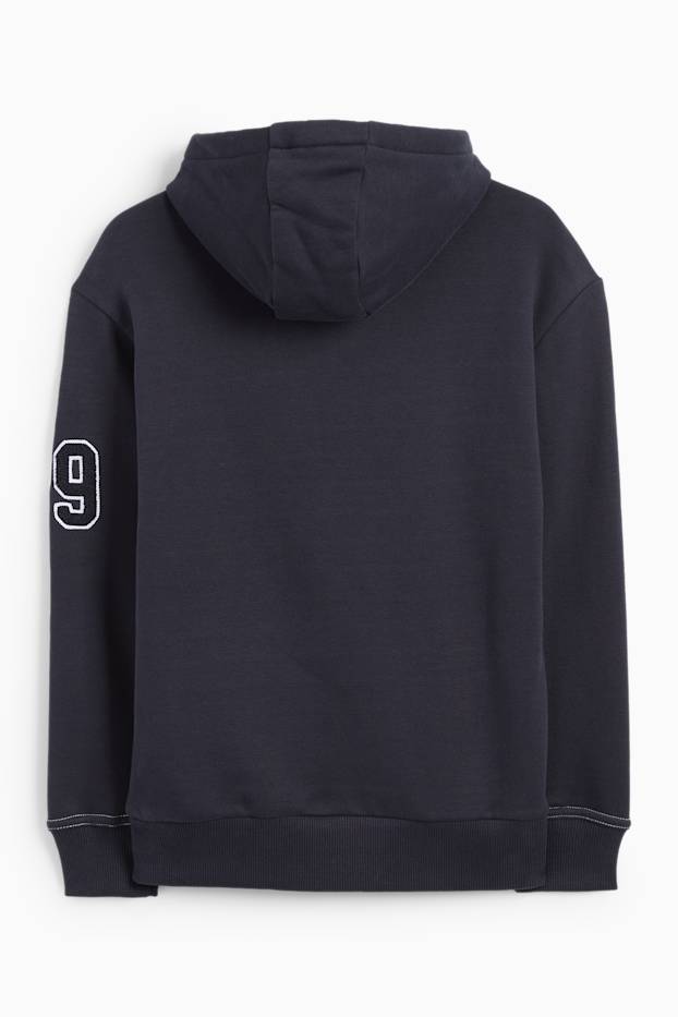 Kinderen: jongens - Chicago - hoodie - donkerblauw
