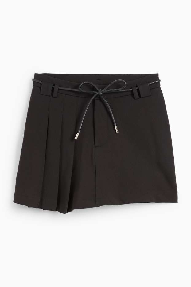 Femmes - Jupe-short - noir