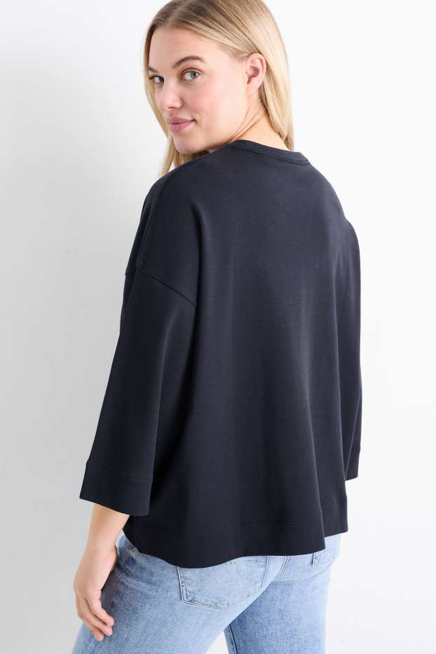 Women - Basic sweatshirt - dark blue