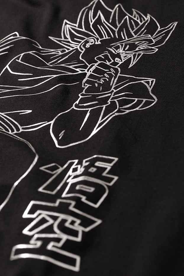 Copii - Băieți - Dragon Ball Z - tricou cu mânecă lungă - negru