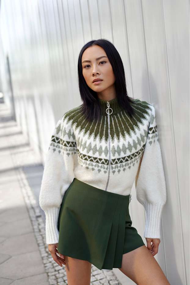 Women - Skort - dark green