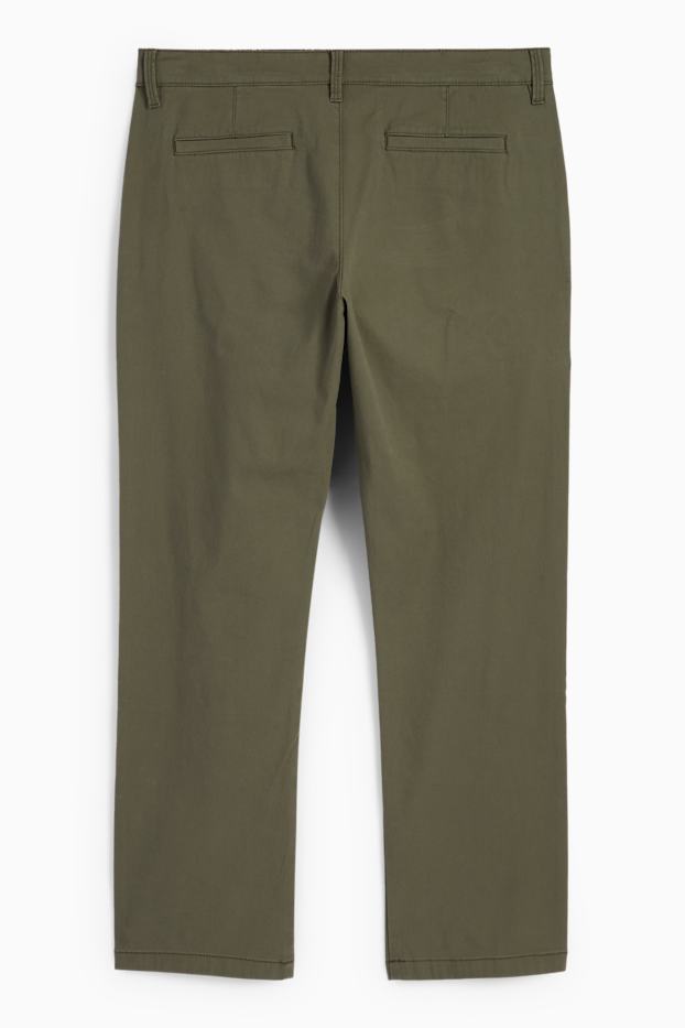 Hommes - Chino - regular fit - vert