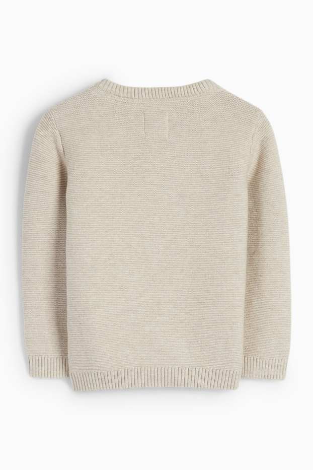 Neonati - Koala - maglione neonati - beige