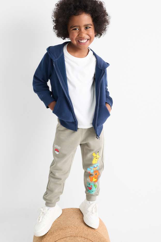 Kinderen: jongens - Set van 2 - Pokémon - joggingbroek - donkerblauw