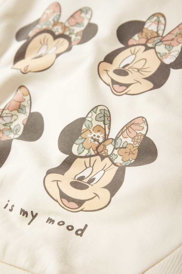Nadó nena - Minnie Mouse - dessuadora per a nadó - blanc trencat