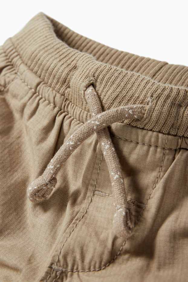 Bébés garçons - Pantalon cargo chaud pour bébé - beige