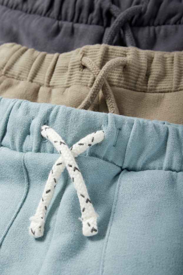 Nadó nen - Paquet de 3 - pantalons de xandall per a nadó - turquesa