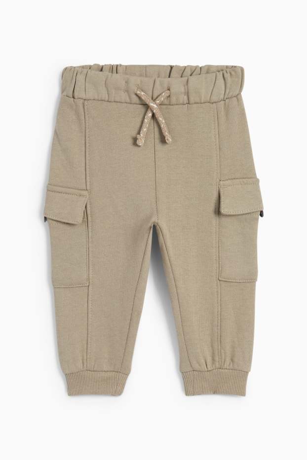 Baby Jungen - Koala und Faultier - Baby-Outfit - 2 teilig - petrol