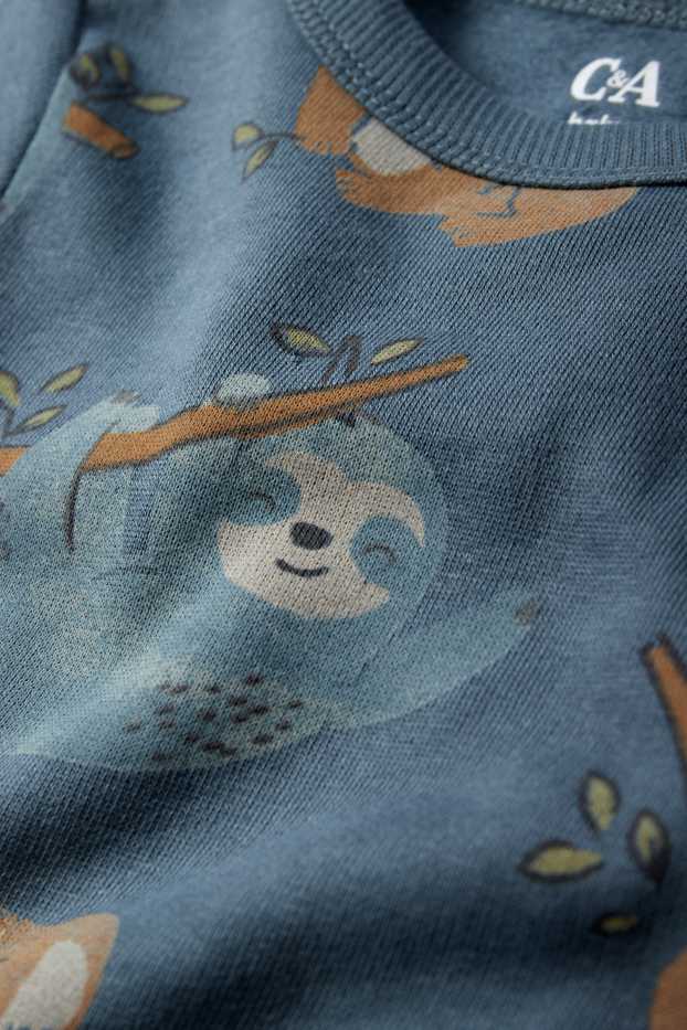Baby Jungen - Koala und Faultier - Baby-Outfit - 2 teilig - petrol