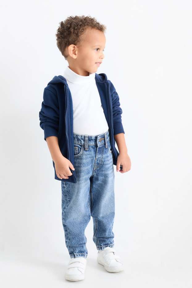 Děti - chlapci - Relaxed jeans - džíny - modré