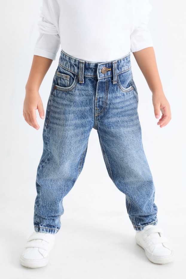 Děti - chlapci - Relaxed jeans - džíny - modré