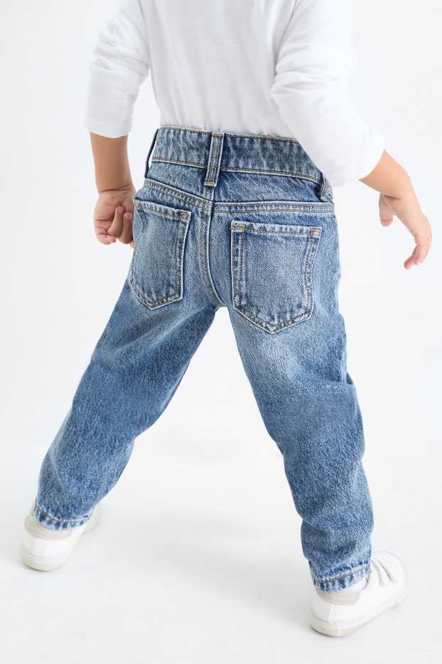 Děti - chlapci - Relaxed jeans - džíny - modré