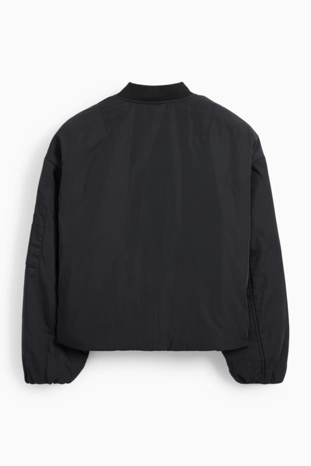 Dona - Jaqueta bomber - impermeable - negre