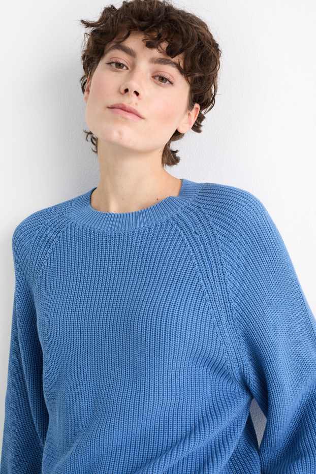 Femmes - Pull - bleu