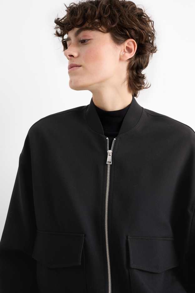 Damen - Blouson - schwarz