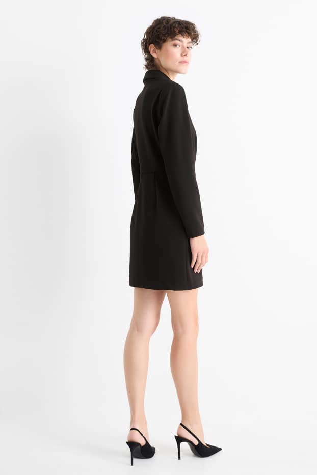 Femmes - Robe blazer - noir