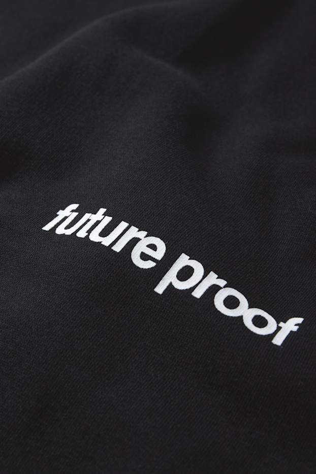 Men - Oversized sweatshirt - black