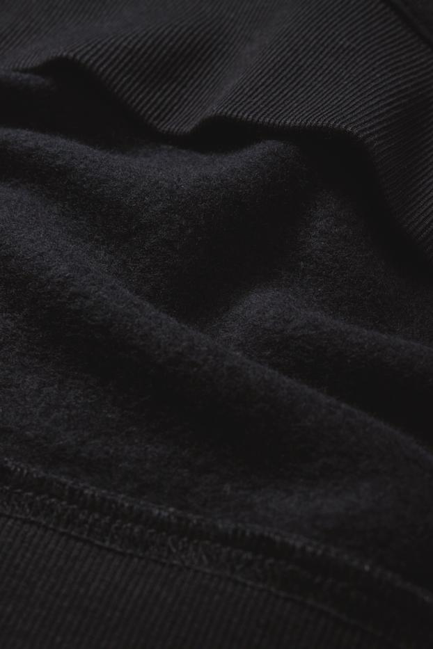 Men - Oversized sweatshirt - black