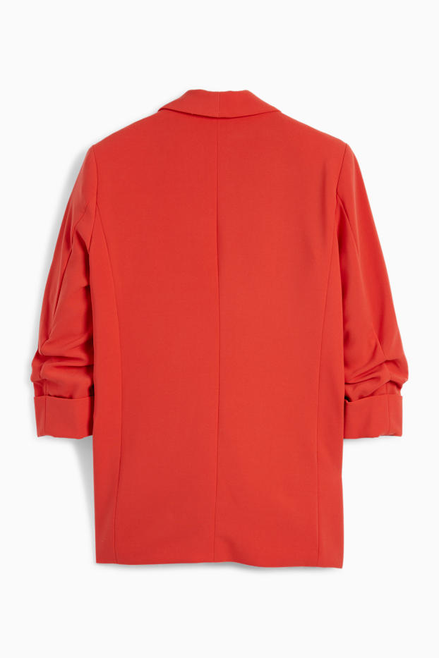 Damen - Business-Blazer - Relaxed Fit - dunkelorange