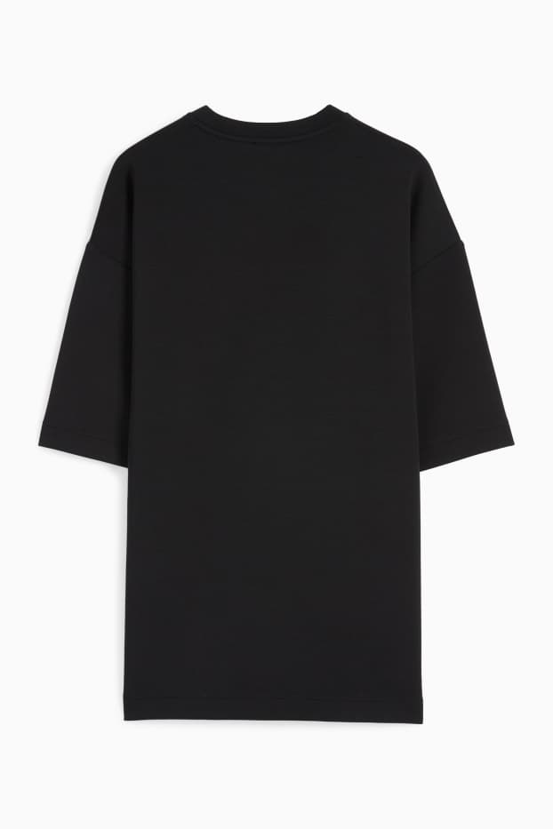 Damen - Basic-Sweatshirt - schwarz