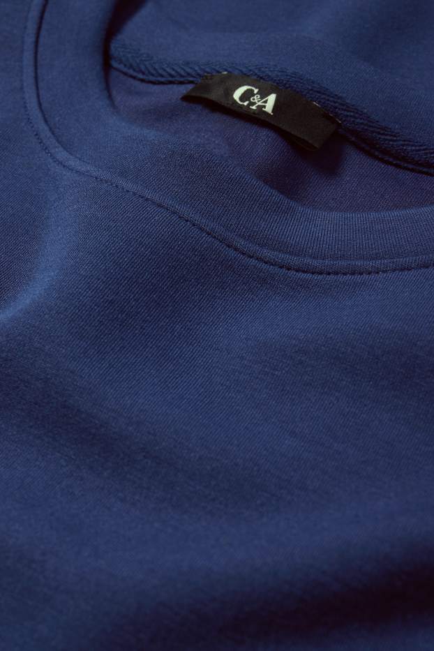 Damen - Basic-Sweatshirt - dunkelblau