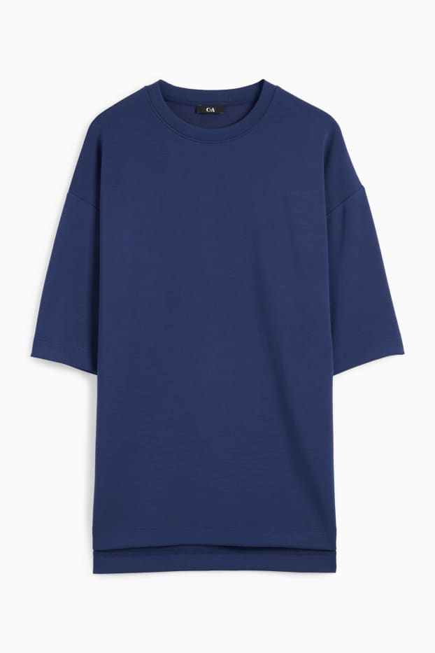 Damen - Basic-Sweatshirt - dunkelblau