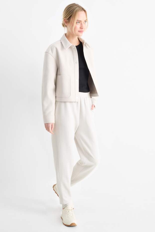 Dona - Pantalons de xandall  - gris clar