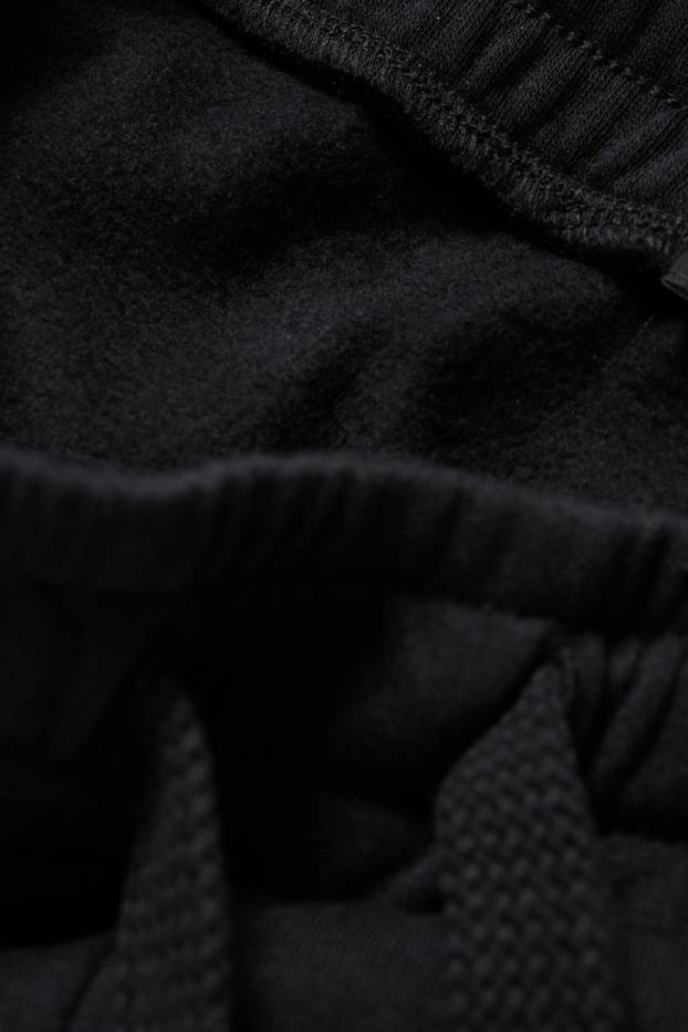 Dona - Pantalons de xandall bàsics - negre
