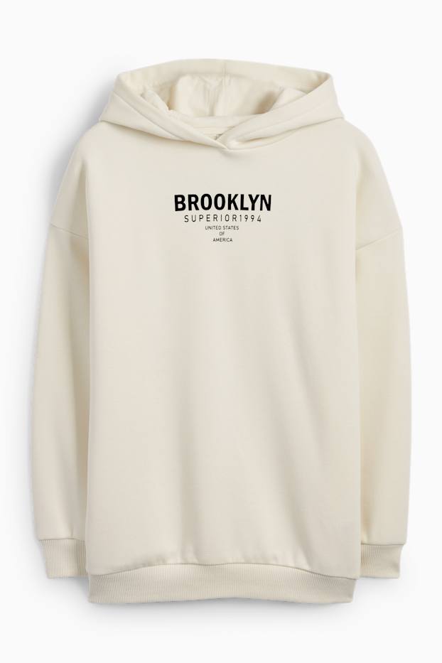 Kinder Mädchen - Brooklyn - Hoodie - cremeweiß