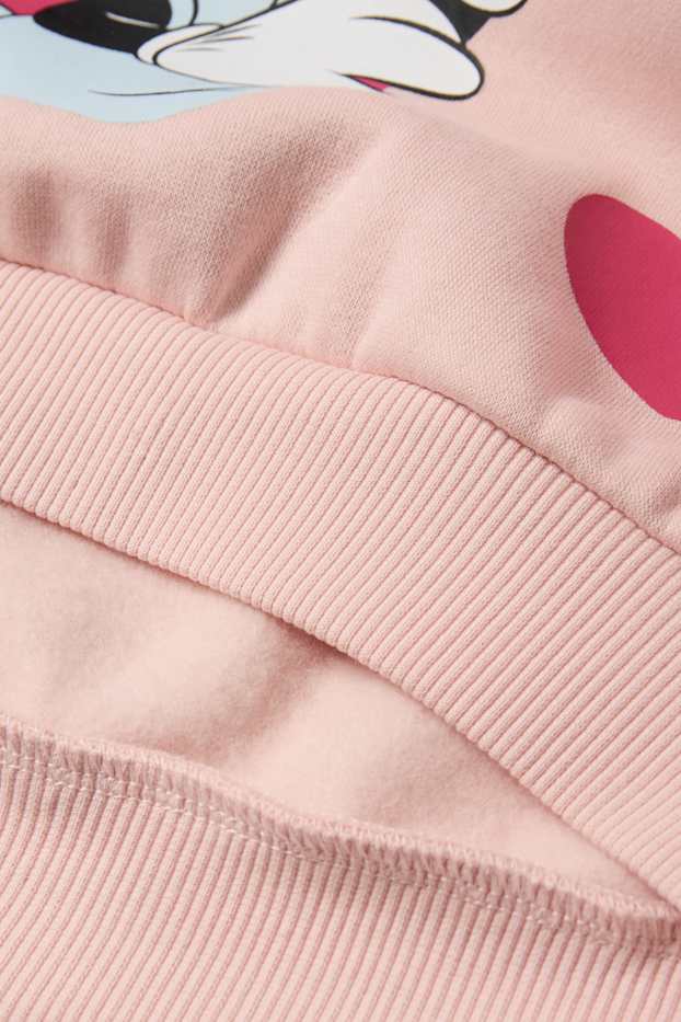Enfants filles - Minnie Mouse - sweat - à motifs - rose