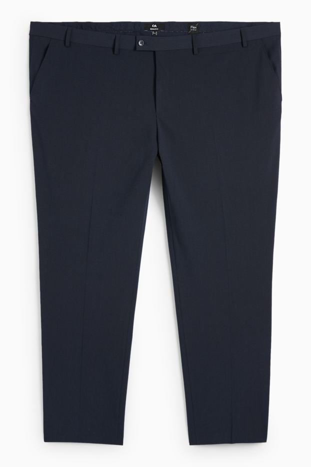 Home - Pantalons combinables - regular fit - Flex - blau fosc