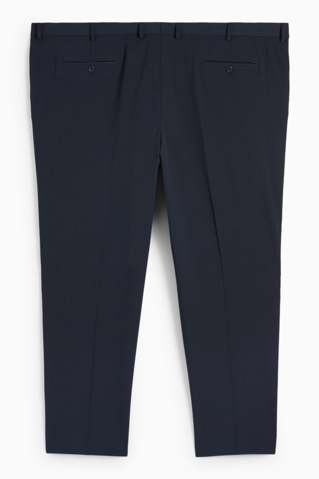 Home - Pantalons combinables - regular fit - Flex - blau fosc