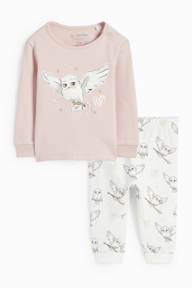 Baby Girls - Harry Potter - baby outfit - 2 piece - rose