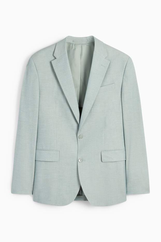 Uomo - Giacca coordinabile - regular fit - Flex - verde chiaro