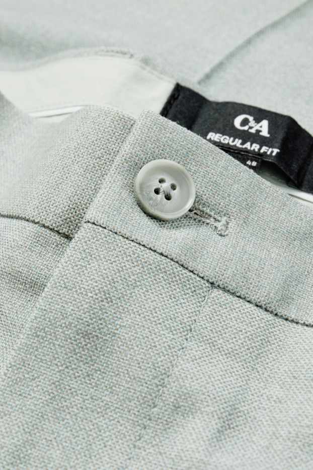 Bărbați - Pantaloni modulari - regular fit - Flex - gri deschis