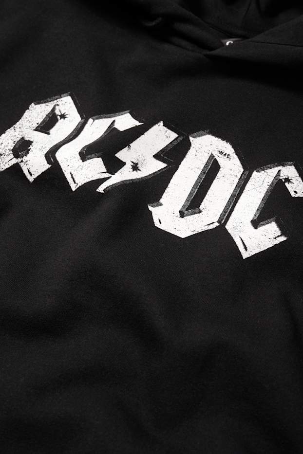 Uomo - Felpa con cappuccio - AC/DC - nero