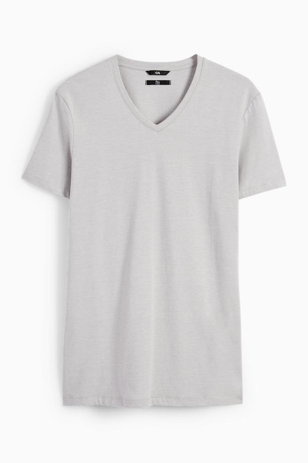 Home - Samarreta de màniga curta - slim fit - Flex - gris