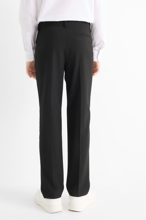 Bambini - Pantaloni coordinabili - stretch - LYCRA® - nero