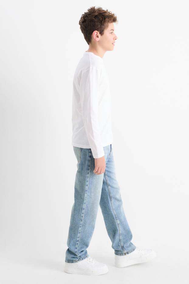 Nen - Relaxed jeans - texà blau clar