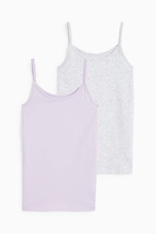 Children Girls - Multipack of 2 - top - light violet