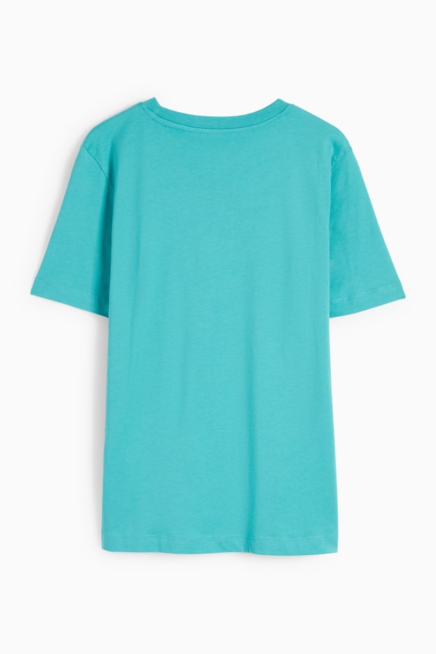 Dona - Samarreta de màniga curta - regular fit - turquesa